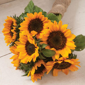 generic bouquet of sunflowers